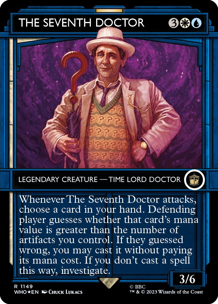 The Seventh Doctor (Showcase) (Surge Foil) [Doctor Who] | Fandemonia Ltd