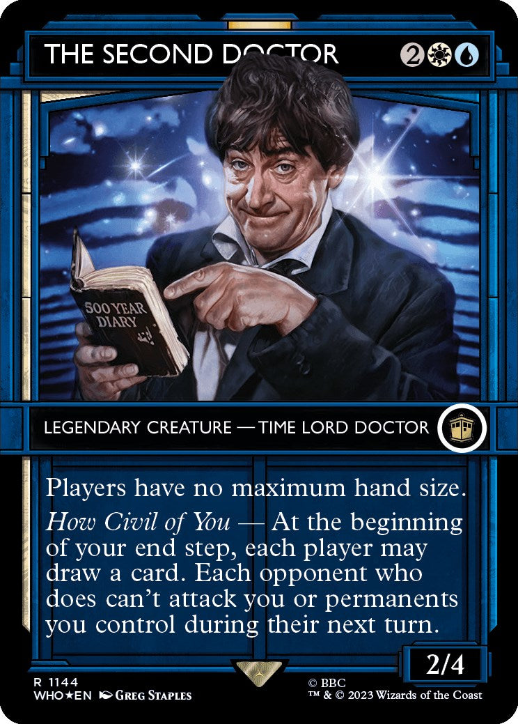 The Second Doctor (Showcase) (Surge Foil) [Doctor Who] | Fandemonia Ltd