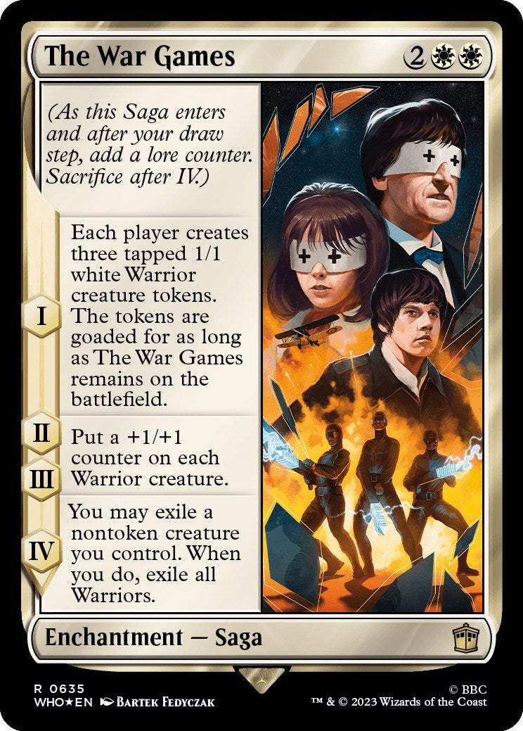 The War Games (Surge Foil) [Doctor Who] | Fandemonia Ltd