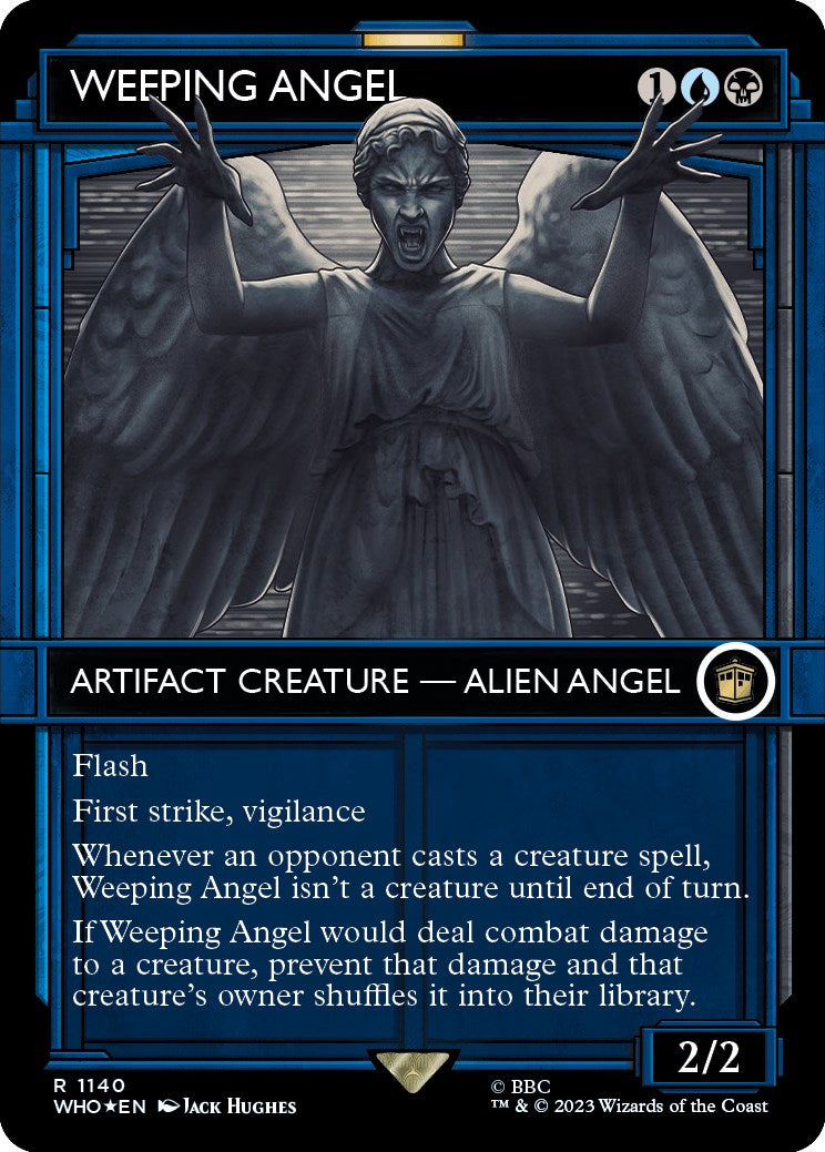 Weeping Angel (Showcase) (Surge Foil) [Doctor Who] | Fandemonia Ltd