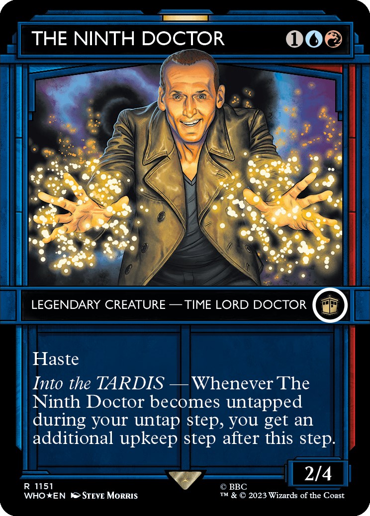 The Ninth Doctor (Showcase) (Surge Foil) [Doctor Who] | Fandemonia Ltd