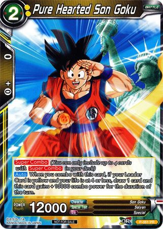 Pure Hearted Son Goku (P-061) [Promotion Cards] | Fandemonia Ltd