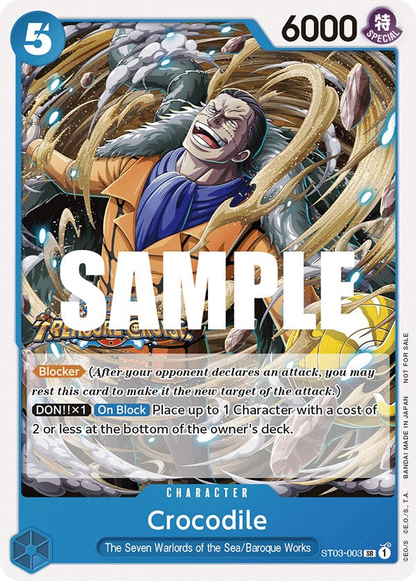 Crocodile (Tournament Pack Vol. 5) [One Piece Promotion Cards] | Fandemonia Ltd