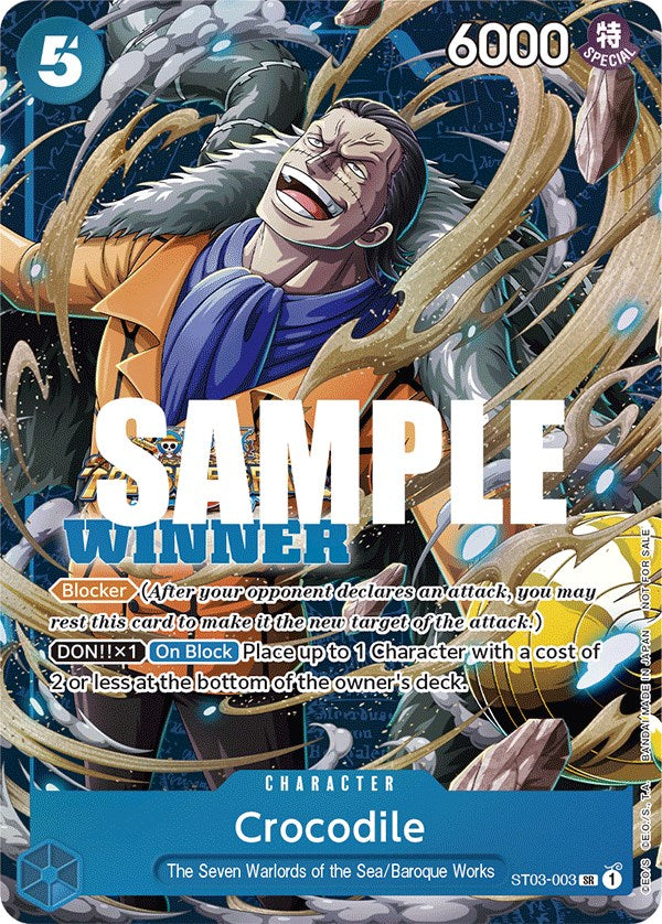 Crocodile (Winner Pack Vol. 5) [One Piece Promotion Cards] | Fandemonia Ltd