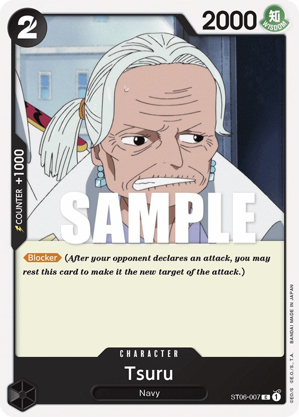 Tsuru [Starter Deck: Absolute Justice] | Fandemonia Ltd