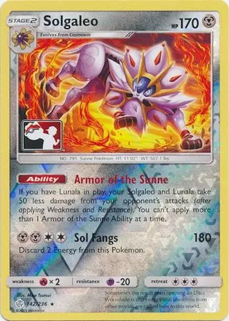 Solgaleo (142/236) [League & Championship Cards] | Fandemonia Ltd