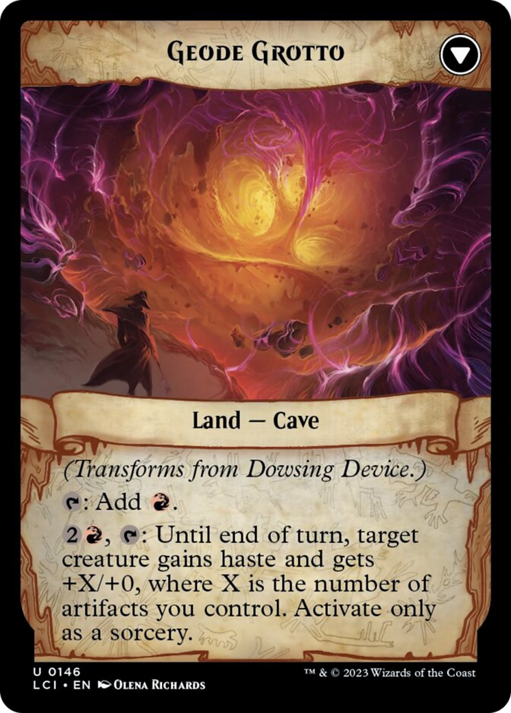 Dowsing Device // Geode Grotto [The Lost Caverns of Ixalan] | Fandemonia Ltd