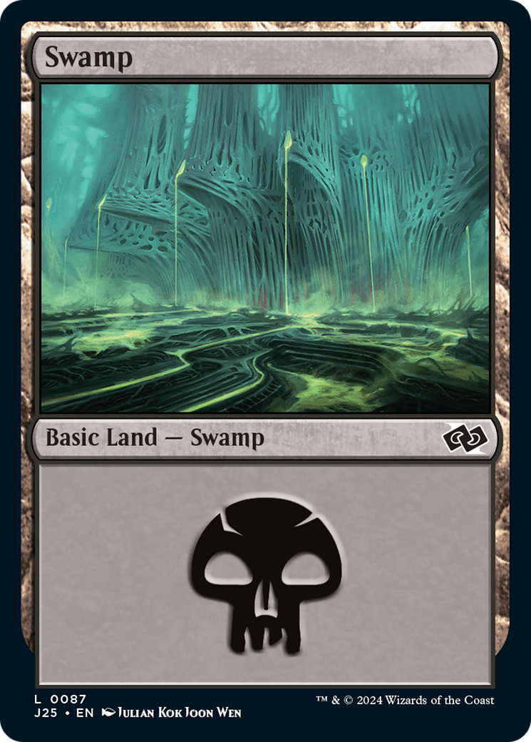 Swamp (87) [Foundations Jumpstart] | Fandemonia Ltd