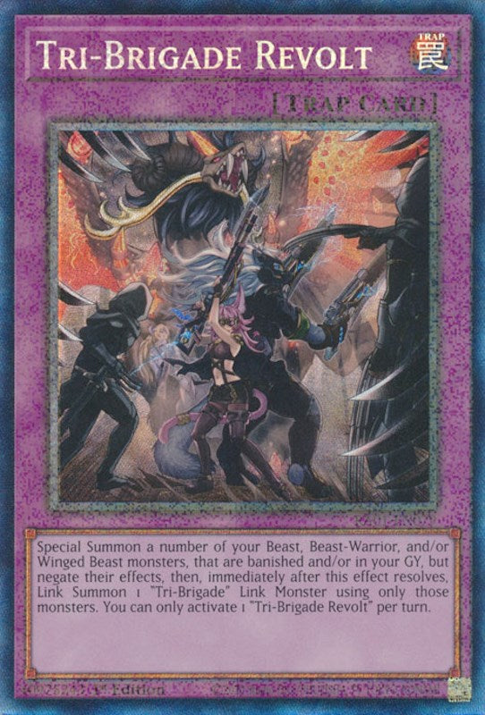 Tri-Brigade Revolt [RA01-EN079] Prismatic Collector's Rare | Fandemonia Ltd