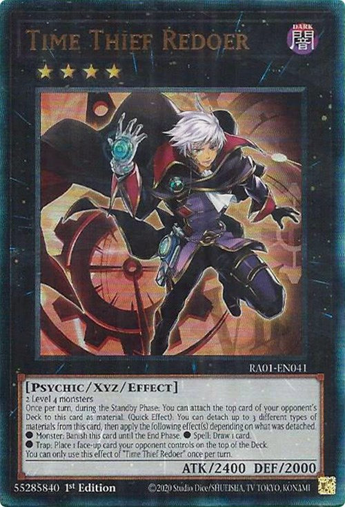 Time Thief Redoer [RA01-EN041] Prismatic Ultimate Rare | Fandemonia Ltd