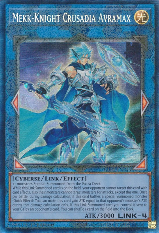 Mekk-Knight Crusadia Avramax [RA01-EN044] Prismatic Collector's Rare | Fandemonia Ltd