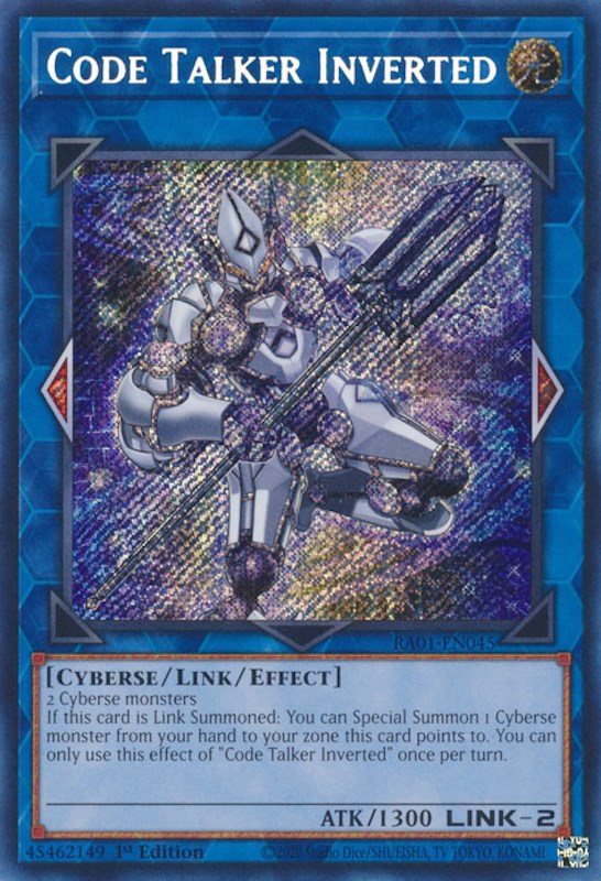 Code Talker Inverted [RA01-EN045] Secret Rare | Fandemonia Ltd