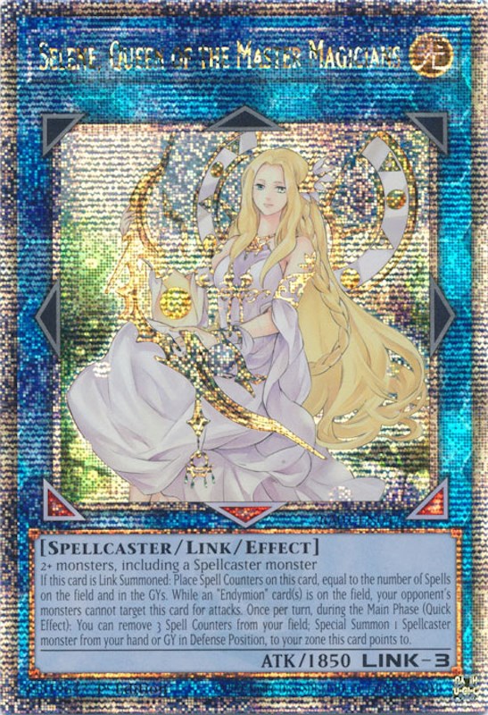 Selene, Queen of the Master Magicians [RA01-EN047] Quarter Century Secret Rare | Fandemonia Ltd