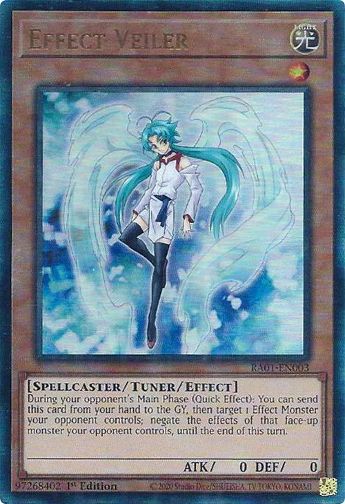 Effect Veiler [RA01-EN003] Prismatic Ultimate Rare | Fandemonia Ltd