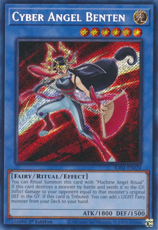 Cyber Angel Benten [RA01-EN024] Secret Rare | Fandemonia Ltd