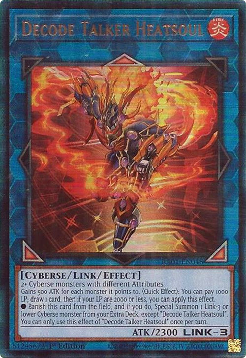 Decode Talker Heatsoul [RA01-EN048] Prismatic Ultimate Rare | Fandemonia Ltd