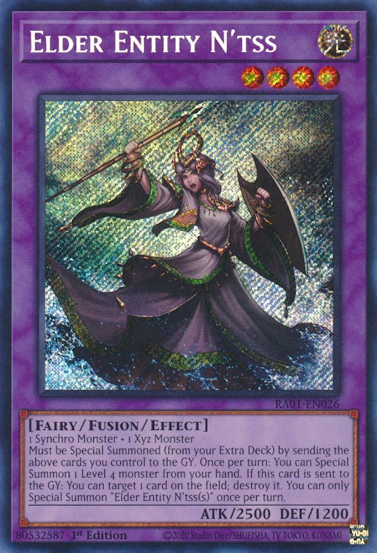 Elder Entity N'tss [RA01-EN026] Secret Rare | Fandemonia Ltd