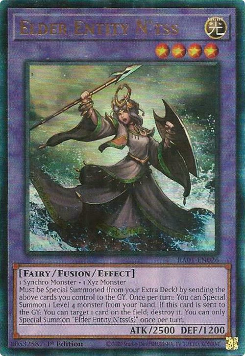 Elder Entity N'tss [RA01-EN026] Prismatic Ultimate Rare | Fandemonia Ltd