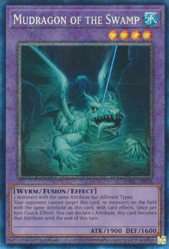 Mudragon of the Swamp [RA01-EN028] Prismatic Collector's Rare | Fandemonia Ltd