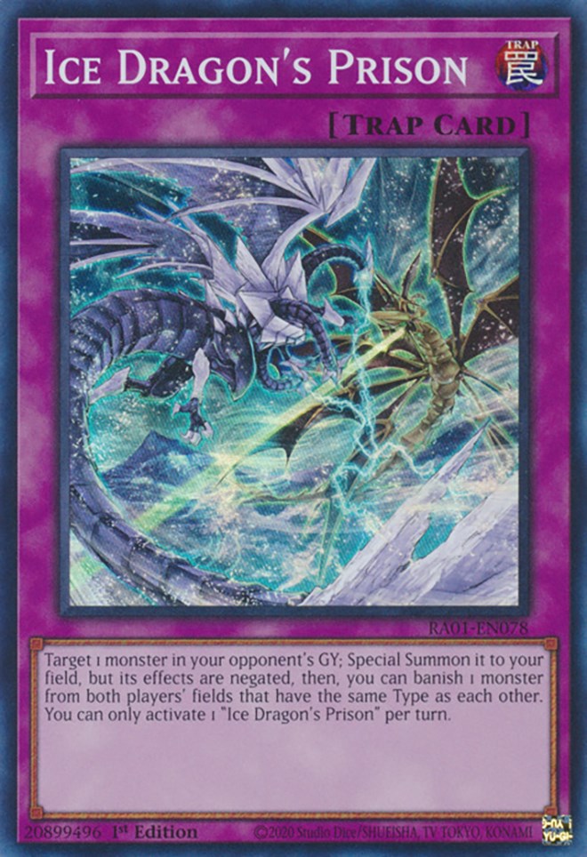 Ice Dragon's Prison [RA01-EN078] Super Rare | Fandemonia Ltd