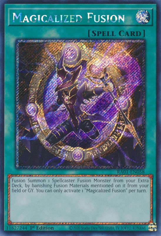 Magicalized Fusion [RA01-EN058] Platinum Secret Rare | Fandemonia Ltd