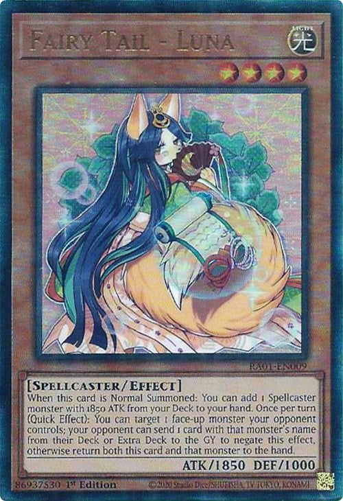 Fairy Tail - Luna [RA01-EN009] Prismatic Ultimate Rare | Fandemonia Ltd