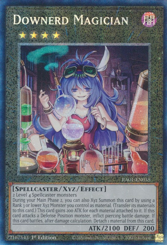 Downerd Magician [RA01-EN035] Prismatic Collector's Rare | Fandemonia Ltd