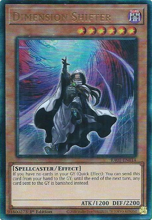 Dimension Shifter [RA01-EN014] Prismatic Ultimate Rare | Fandemonia Ltd