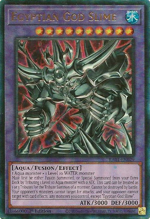 Egyptian God Slime [RA01-EN029] Prismatic Ultimate Rare | Fandemonia Ltd