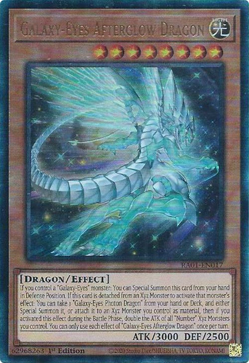 Galaxy-Eyes Afterglow Dragon [RA01-EN017] Prismatic Ultimate Rare | Fandemonia Ltd