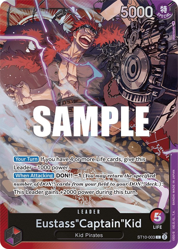 Eustass"Captain"Kid [Ultimate Deck - The Three Captains] | Fandemonia Ltd