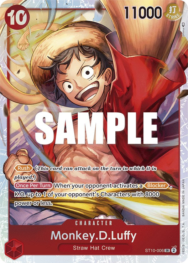 Monkey.D.Luffy [Ultimate Deck - The Three Captains] | Fandemonia Ltd