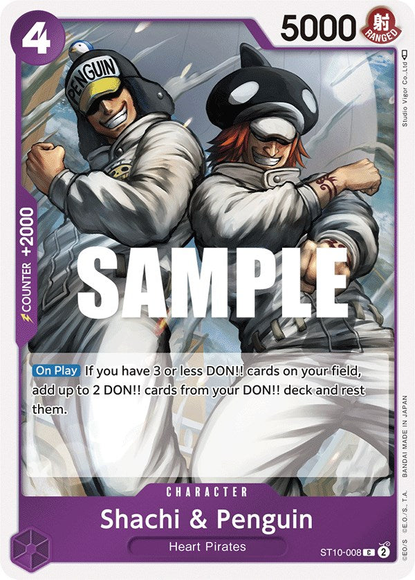 Shachi & Penguin [Ultimate Deck - The Three Captains] | Fandemonia Ltd