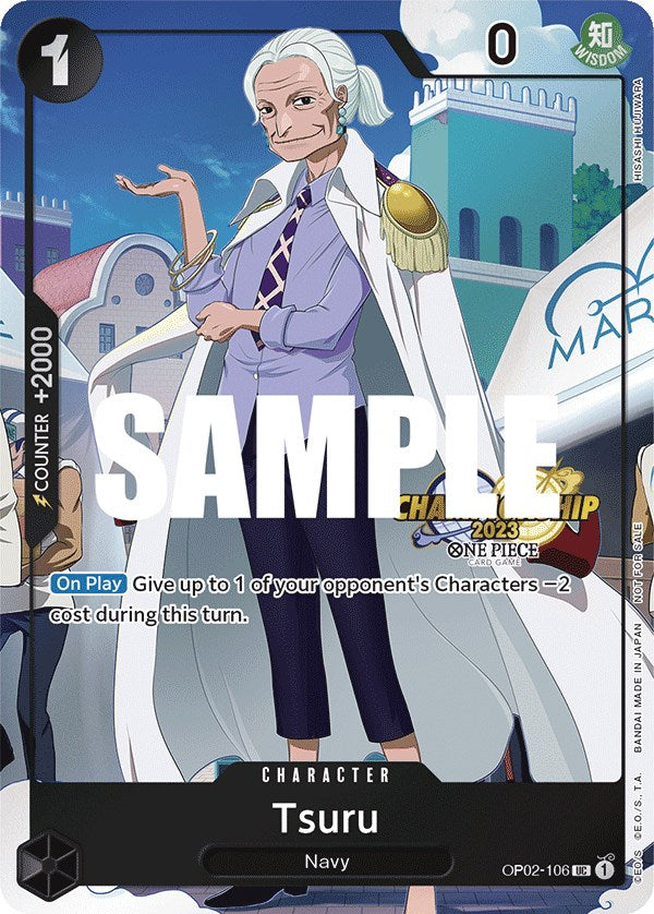 Tsuru (CS 2023 Event Pack) [One Piece Promotion Cards] | Fandemonia Ltd