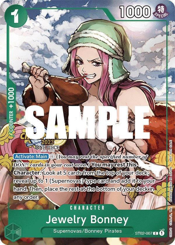 Jewelry Bonney (CS 2023 Celebration Pack) [One Piece Promotion Cards] | Fandemonia Ltd