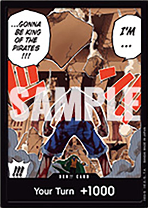 DON!! Card (Luffy vs. Crocodile) (Devil Fruits Collection Vol. 1) [One Piece Promotion Cards] | Fandemonia Ltd