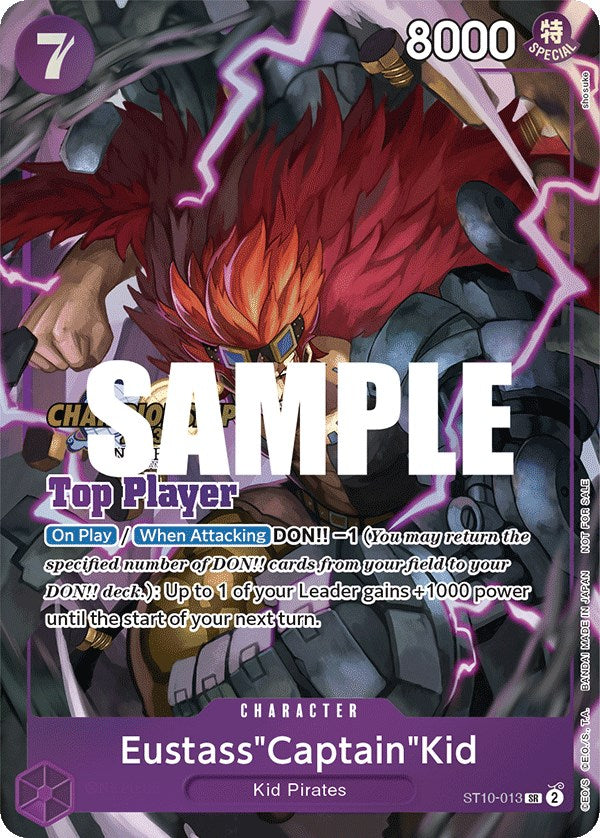 Eustass"Captain"Kid (CS 2023 Top Players Pack) [One Piece Promotion Cards] | Fandemonia Ltd