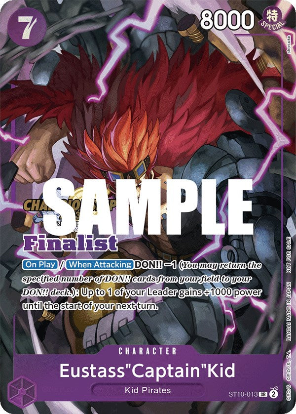 Eustass"Captain"Kid (CS 2023 Top Players Pack) [Finalist] [One Piece Promotion Cards] | Fandemonia Ltd