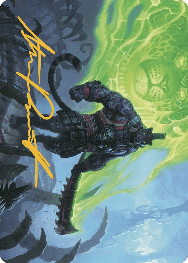 Malamet Veteran Art Card (Gold-Stamped Signature) [The Lost Caverns of Ixalan Art Series] | Fandemonia Ltd