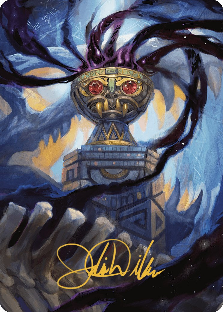 Chalice of the Void Art Card (Gold-Stamped Signature) [The Lost Caverns of Ixalan Art Series] | Fandemonia Ltd