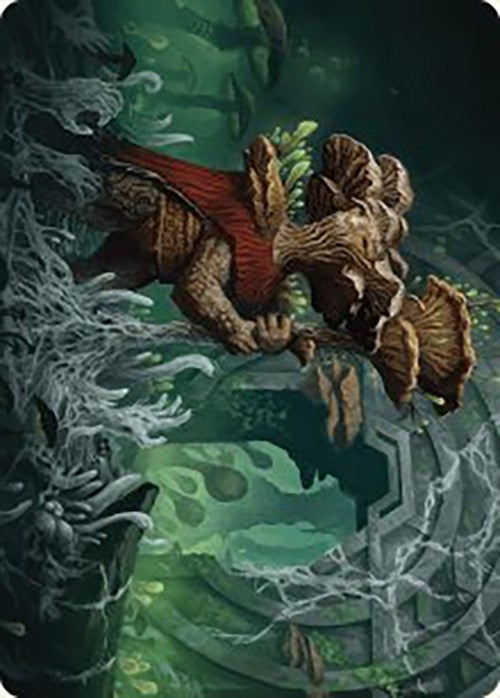 Tendril of the Mycotyrant Art Card [The Lost Caverns of Ixalan Art Series] | Fandemonia Ltd