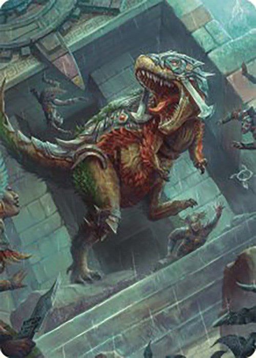 Carnage Tyrant Art Card [The Lost Caverns of Ixalan Art Series] | Fandemonia Ltd