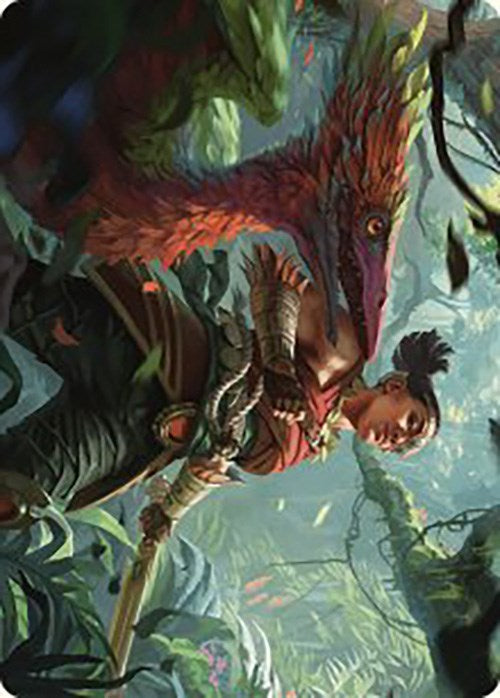 Wayta, Trainer Prodigy Art Card [The Lost Caverns of Ixalan Art Series] | Fandemonia Ltd