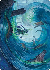 Wave Goodbye Art Card [The Lost Caverns of Ixalan Art Series] | Fandemonia Ltd