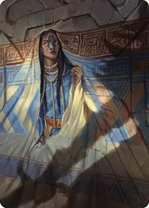 Whispersilk Cloak Art Card [The Lost Caverns of Ixalan Art Series] | Fandemonia Ltd