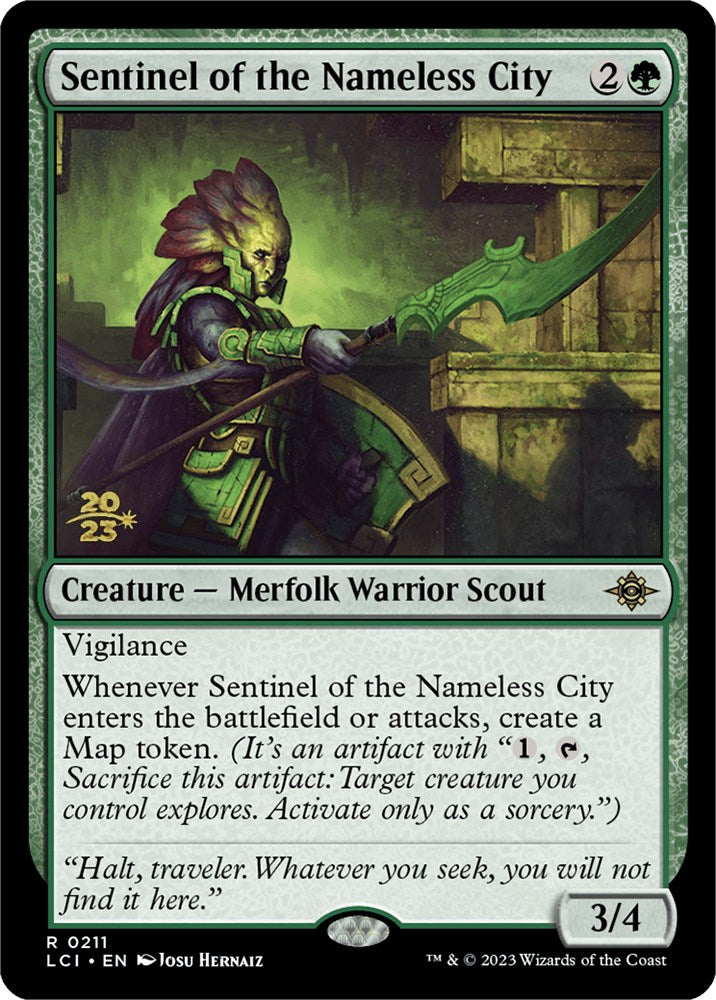 Sentinel of the Nameless City [The Lost Caverns of Ixalan Prerelease Cards] | Fandemonia Ltd