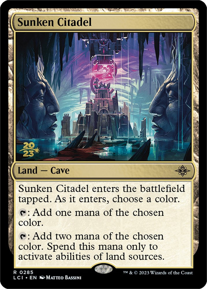 Sunken Citadel [The Lost Caverns of Ixalan Prerelease Cards] | Fandemonia Ltd