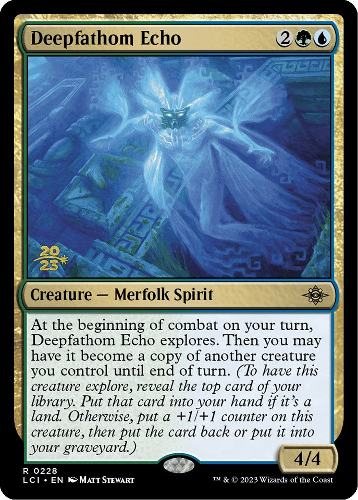 Deepfathom Echo [The Lost Caverns of Ixalan Prerelease Cards] | Fandemonia Ltd