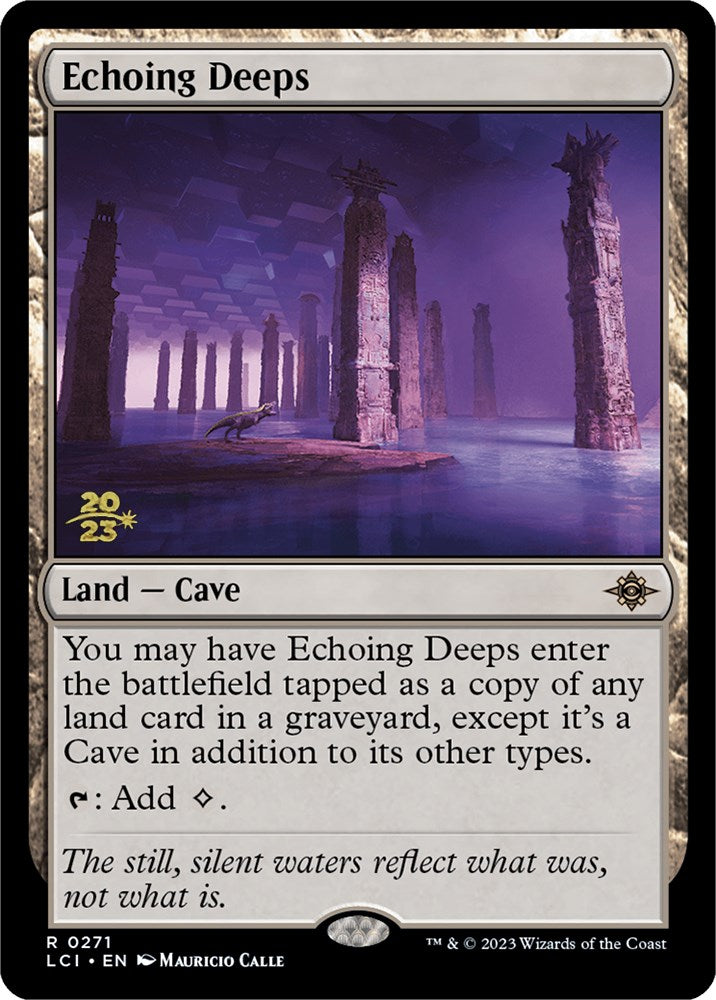 Echoing Deeps [The Lost Caverns of Ixalan Prerelease Cards] | Fandemonia Ltd