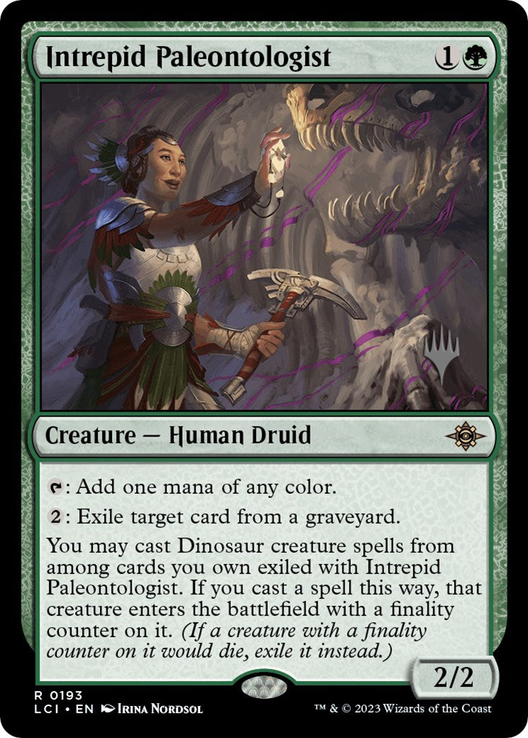 Intrepid Paleontologist (Promo Pack) [The Lost Caverns of Ixalan Promos] | Fandemonia Ltd